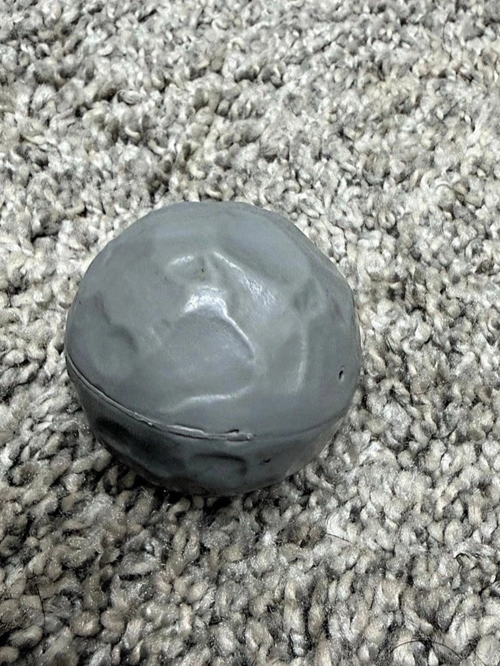 Toy Rock Boulder Cannon Ball plastic (fisher price ?) great adventure